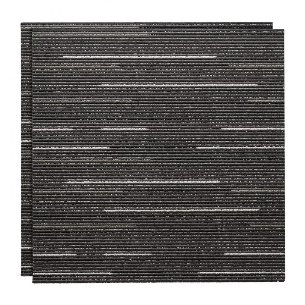 VEVOR Carpet Tiles Reusable 24x24 inch, 24 PCS Modular Carpet Square Rug, Commercial Floor Soft Padded for Seamless Cover 96sq.ft, Easy DIY Replacement for Living Room Bedroom Office Indoor,Gray