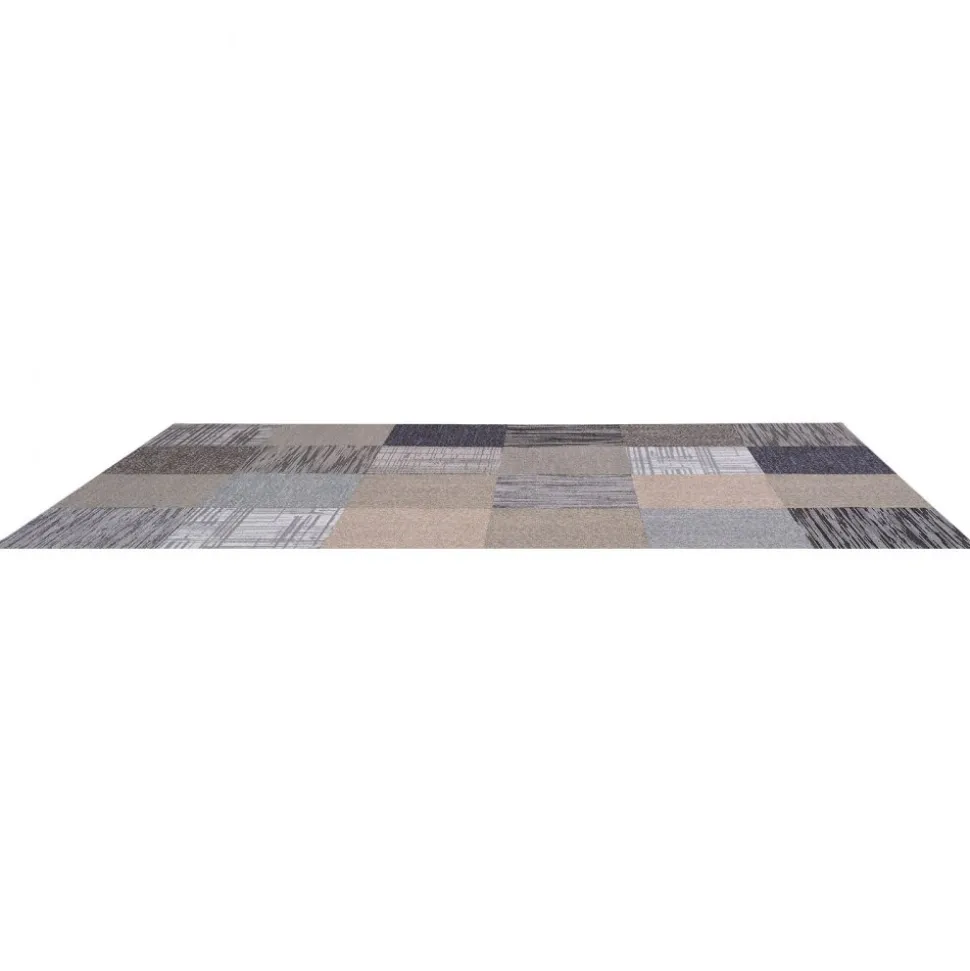 VEVOR Carpet Tiles Reusable 20x20 inch, 24 PCS Modular Carpet Square Rug, Commercial Floor Soft Padded for Seamless Cover 66.6sq.ft, Easy DIY Replacement for Living Room Bedroom Indoor,Multicolor