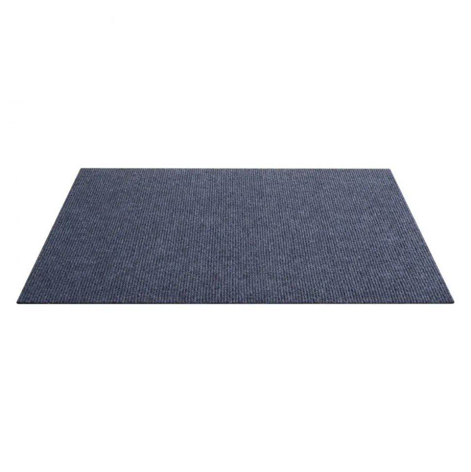 VEVOR Carpet Tiles 24x24 inch, 15 Pack Peel and Stick Carpet Square Rug, Self Adhesive Commercial Floor Soft Padded for Seamless Cover 60sq.ft², Easy DIY Replacement for Living Room Office,Gray