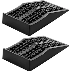 VEVOR Car Ramps, 2 PCS 20000 lbs GVW Capacity, 2.6 in Lift Height, Portable Low Profile Car Service Ramps for Home Garage Maintenance & Oil Changes, Heavy Duty for Low Chassis Vehicle & Support Jack