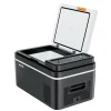 VEVOR Car Refrigerator, DC 12/24V AC100-240V Compressor Electric Cooler, -4°F to 68°F Car Fridge with APP Control, 23 QT Cars Freezer for RVs, Campsites, Boats, Camping, Fishing, 45W Portable Freezer