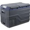 VEVOR Car Refrigerator, 12 Volt Car Refrigerator Fridge, 32 L Dual Zone Portable Freezer, -4℉-68℉ Adjustable Range, 12/24V DC and 100-240V AC Compressor Cooler for Outdoor, Camping, RV