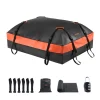 VEVOR Car Rooftop Cargo Carrier Bag, 21 Cubic Feet Car Roof Cargo Carrier, 100% Waterproof Heavy Duty 840D PVC Roof Luggage Bag for All Vehicle with/without Rack- with Lock, Non-Slip Mat, 6 Door Hooks