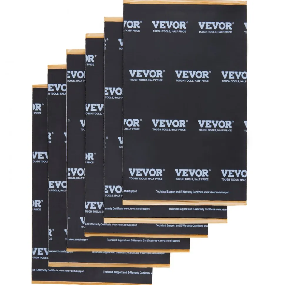 VEVOR Car Sound Deadening Mat, 200 mil 25 sqft Car Sound Dampening Material, Butyl Automotive Sound Deadener, Noise Insulation and Vibration Dampening Material for Car