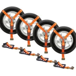 VEVOR Car Tie Down Straps Kit, Lasso Style 2