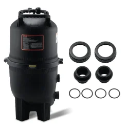 VEVOR Cartridge Pool Filter, 525Sq. Ft Filter Area Inground Pool Filter, Above Ground Swimming Pool Filtration Filter System with Upgrade Filter &Leak-proof, for Hot Tubs, Spa, Inflatable Pool