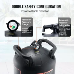 VEVOR Cartridge Pool Filter, 325Sq. Ft Filter Area Inground Pool Filter, Above Ground Swimming Pool Filtration Filter System with Upgrade Filter &Leak-proof, for Hot Tubs, Spa, Inflatable Pool