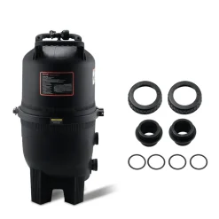 VEVOR Cartridge Pool Filter, 325Sq. Ft Filter Area Inground Pool Filter, Above Ground Swimming Pool Filtration Filter System with Upgrade Filter &Leak-proof, for Hot Tubs, Spa, Inflatable Pool