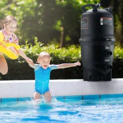 VEVOR Cartridge Pool Filter, 325Sq. Ft Filter Area Inground Pool Filter, Above Ground Swimming Pool Filtration Filter System with Upgrade Filter &Leak-proof, for Hot Tubs, Spa, Inflatable Pool