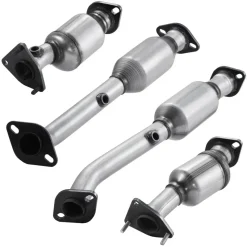 VEVOR Catalytic Converter, Compatible with Nissan Frontier NV1500 NV2500 NV3500 Pathfinder Xterra/Suzuki Equator, 4.0L V6, Front, Left, Rear, Right, Replacement OE 16399, for Exhaust Gas Purification