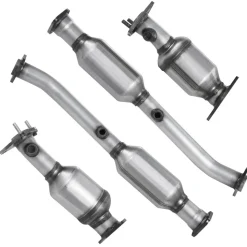 VEVOR Catalytic Converter, Compatible with Nissan Frontier NV1500 NV2500 NV3500 Pathfinder Xterra/Suzuki Equator, 4.0L V6, Front, Left, Rear, Right, Replacement OE 16399, for Exhaust Gas Purification