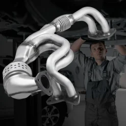 VEVOR Catalytic Converter, Compatible with Nissan Altima 2007 2008 2009 2010 2011 2012 2013 2.5L L4, Front, Replacement OE 674-933, Stainless Steel High Flow Converter, for Exhaust Gas Purification
