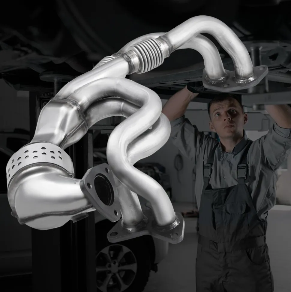 VEVOR Catalytic Converter, Compatible with Nissan Altima 2007 2008 2009 2010 2011 2012 2013 2.5L L4, Front, Replacement OE 674-933, Stainless Steel High Flow Converter, for Exhaust Gas Purification