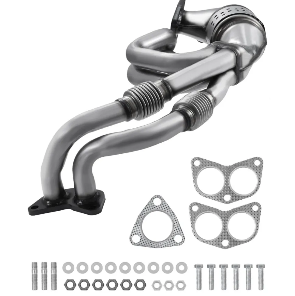 VEVOR Catalytic Converter, Compatible with Nissan Altima 2007 2008 2009 2010 2011 2012 2013 2.5L L4, Front, Replacement OE 674-933, Stainless Steel High Flow Converter, for Exhaust Gas Purification