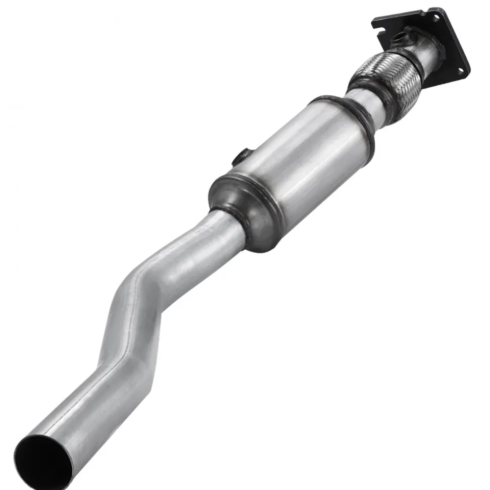 VEVOR Catalytic Converter, Compatible with Chrysler 200 Sebring/Dodge Avenger Caliber Journey /Jeep Compass Patriot, 2.4L L4, Front, Replacement OE 54735, Stainless Steel, for Exhaust Gas Purification