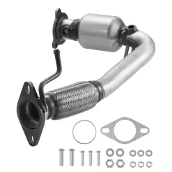 VEVOR Catalytic Converter, Compatible with Chevrolet Equinox/GMC Terrain/Chevy Captiva Sport, 2.4L L4, Front, Replacement OE 16581 16796, Stainless Steel High Flow, for Exhaust Gas Purification