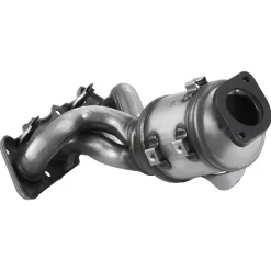 VEVOR Catalytic Converter Compatible with 1998-2002 Honda Accord 2.3L, Direct-Fit High Flow Series Cat Converter, Stainless Steel Exhaust Converter Pipe with Flange Design & Gasket (OBD III Compliant)