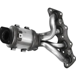 VEVOR Catalytic Converter Compatible with 1998-2002 Honda Accord 2.3L, Direct-Fit High Flow Series Cat Converter, Stainless Steel Exhaust Converter Pipe with Flange Design & Gasket (OBD III Compliant)