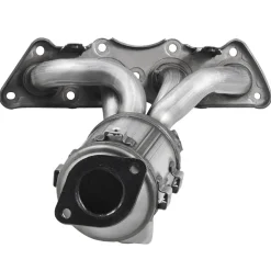 VEVOR Catalytic Converter Compatible with 1998-2002 Honda Accord 2.3L, Direct-Fit High Flow Series Cat Converter, Stainless Steel Exhaust Converter Pipe with Flange Design & Gasket (OBD III Compliant)