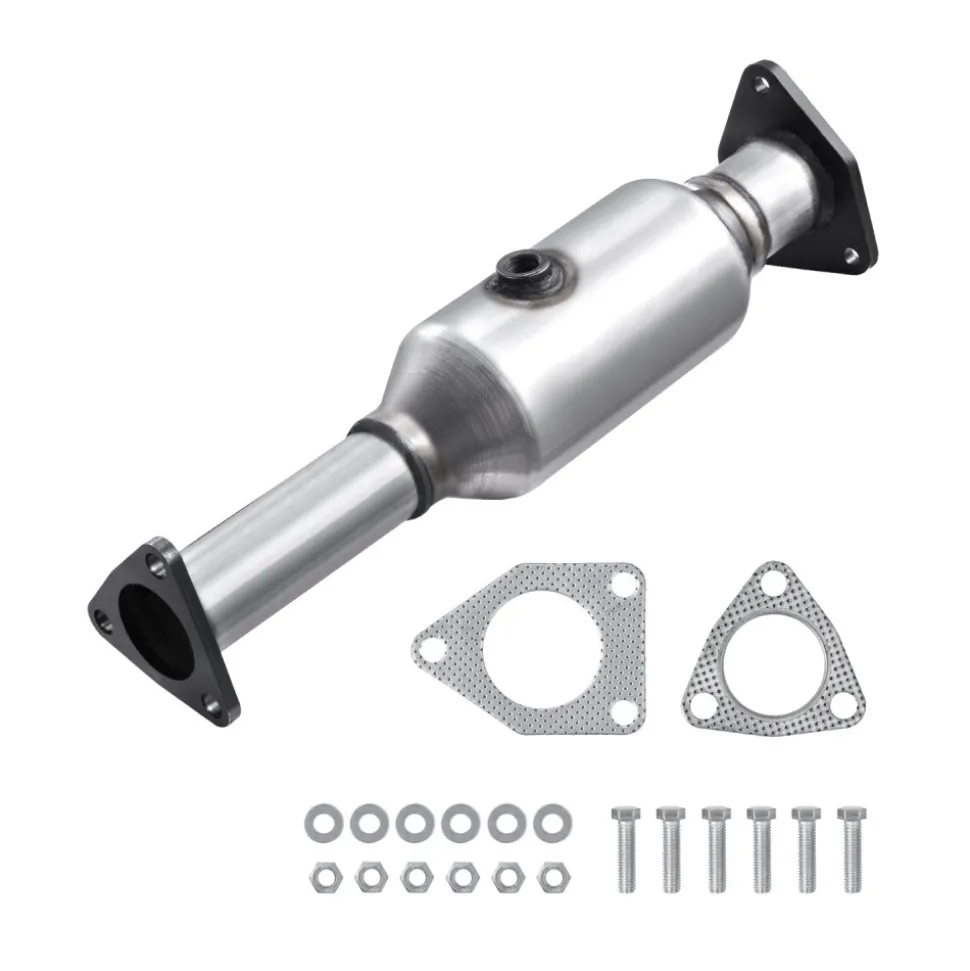 VEVOR Catalytic Converter, Compatible with Honda Accord 2.4L 2003 2004 2005 2006 2007, 2.4L L4 Engine, Rear, Replacement OE 16299, Stainless Steel Material, for Quick Exhaust Gas Purification