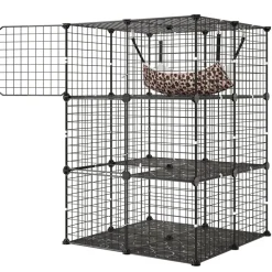 VEVOR Cat Cage 3-Tier 27.99