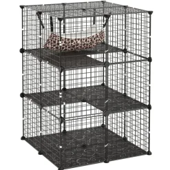 VEVOR Cat Cage 3-Tier 27.99