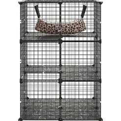 VEVOR Cat Cage 3-Tier 27.99