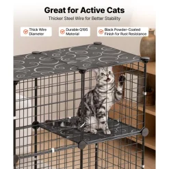 VEVOR Cat Cage 4-Tier 40.98