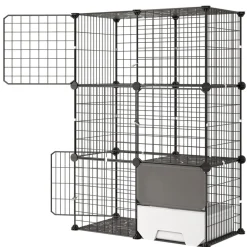 VEVOR Cat Cage 3-Tier 28
