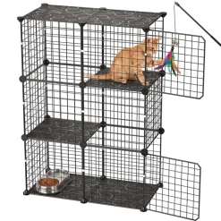 VEVOR Cat Cage 3-Tier 28