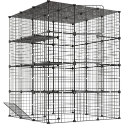 VEVOR Cat Cage 4-Tier 40.98