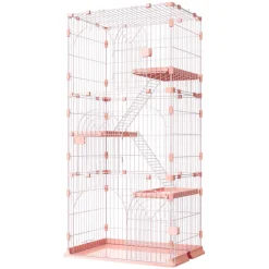 VEVOR Cat Cage 4-Tier 33.07