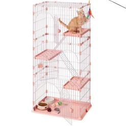 VEVOR Cat Cage 4-Tier 33.07