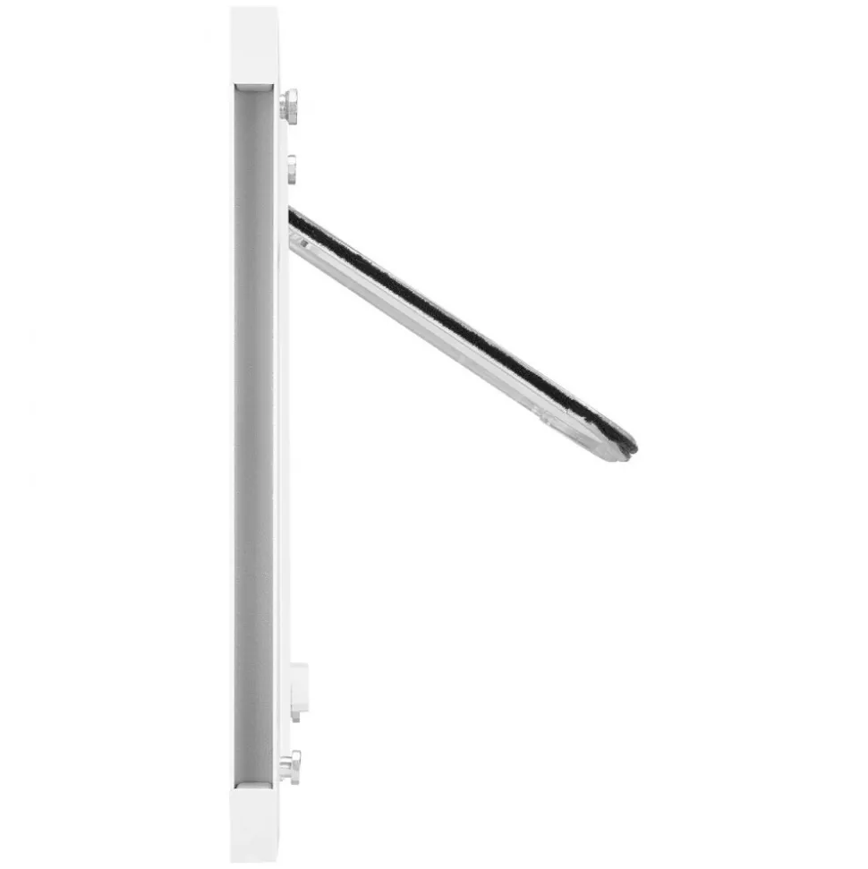 VEVOR Cat Door for Window, Adjustable to Fit Window Width 23"-28", 4 Secure Lock Modes, Aluminum Frame and High-Transparency Glass, Magnetic Closure, Weatherproof Quick-Fit Pet Door for Cats, White