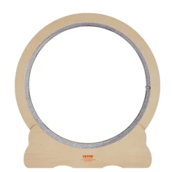 VEVOR Cat Exercise Wheel, Large Cat Treadmill Wheel for Indoor Cats, 35.8 inch Cat Running Wheel with Detachable Carpet and Cat Teaser for Running/Walking/Training, Suitable for Most Cats