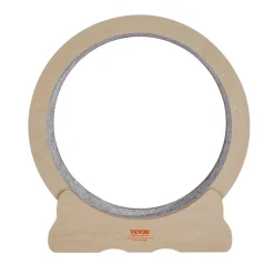 VEVOR Cat Exercise Wheel, Large Cat Treadmill Wheel for Indoor Cats, 29.5 inch Cat Running Wheel with Detachable Carpet and Cat Teaser for Running/Walking/Training, Suitable for Most Cats