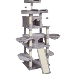 VEVOR Cat Tree for Indoor Cats, 68.5
