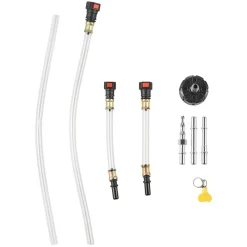 VEVOR 1500CC Fluid Extractor, Manual Automotive Fluid Pump Extractor, Oil Syringe with Long Hose and Extension Tubes Easy Oil Change, Suction Pump for Lawn Mowers Cars Ships Golf Carts Motorcycles
