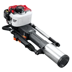 VEVOR 52cc Gas-Powered T Post Driver, 2-Stroke Engine Gasoline Fence Piling Pounder, 1300W Portable Piledriver with 3 Post Driving Head(49/69/100 mm) , For Farm, Ranch Fencing, Road Improvements