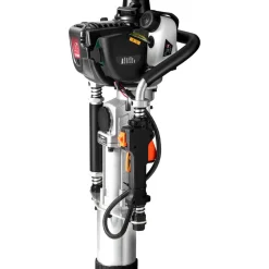 VEVOR 37.77cc Gas-Powered T Post Driver, 4-Stroke Engine Gasoline Fence Piling Pounder, with 3 Post Driving Head(45/55/88 mm) , 1000W Portable Piledriver For Farm, Ranch Fencing, Road Improvements
