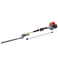 VEVOR 33CC 6-in-1 Multi-Functional Trimming Tools, Gas Hedge Trimmer, Weed Eater, String Trimmer, Brush Cutter, Edger, Pole Saw Chainsaw Pruner with Extension Pole