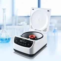 VEVOR Centrifuge Machine, 100-1900xg RCF Electric Laboratory Centrifuge Machine with 1 Rotor for 2/5/10/15ml Tube Capacity, Low Speed 500-4000rpm with Timer, Widely Used in Various Experiments