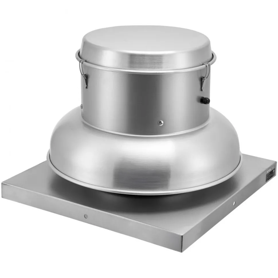 VEVOR 2400 CFM Roof Fan Up-blast Restaurant Exhaust Fan High Speed Direct Drive Up-blast Exhaust Fan 250W