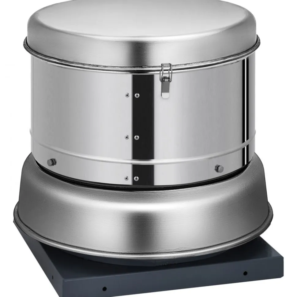 VEVOR 2400 CFM Roof Fan Up-blast Restaurant Exhaust Fan High Speed Direct Drive Up-blast Exhaust Fan 250W