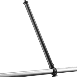 VEVOR Chain Link Fence Extensions, 9 Packs 27.4" Extension Height, Galvanized Post Extender for 1.3" to 1.5" Top of Fence, U Bracket, Barbed Wire Extend Arm for Privacy, Prevent Dogs Jumping Out