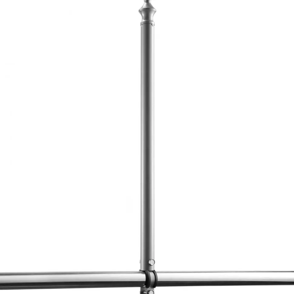 VEVOR Chain Link Fence Extensions, 18 Packs 27.4" Extension Height, Galvanized Post Extender for 1.3" to 1.5" Top of Fence, U Bracket, Barbed Wire Extend Arm for Privacy, Prevent Dogs Jumping Out