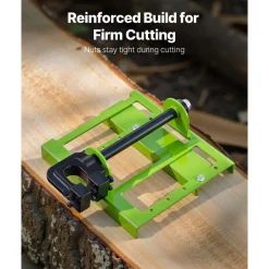 VEVOR Chainsaw Mill, Adjustable 2-6 in Width, Vertical Lumber Cutting Guide, Portable Timber Chainsaw Attachment, Heavy Duty Cast Iron Sawmill Tool Cutting Supplies for Builders Woodworkers