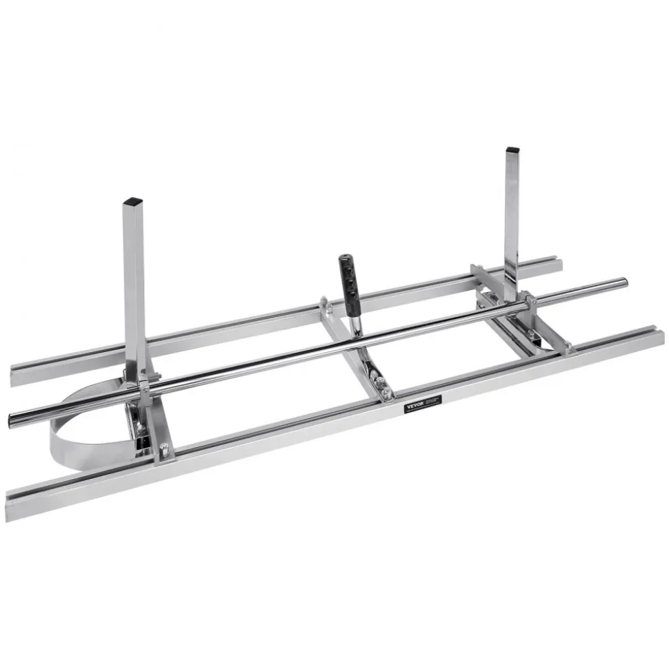 VEVOR Chainsaw Mill, Portable Sawmill 14"-48" Guide Bar, Galvanized Steel Chainsaw Planking Mill with 0.2"-11.81" Cutting Thickness, Wood Lumber Cross Cutting Saw Mill for Builders and Woodworkers