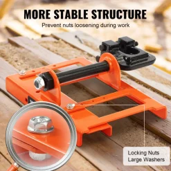 VEVOR Chainsaw Mill, Vertical Lumber Cutting Guide with 2