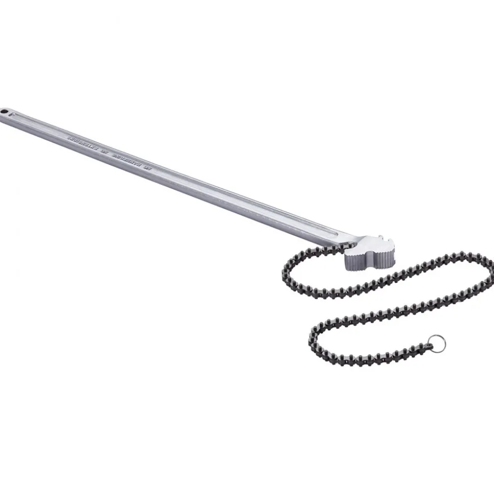 VEVOR Chain Wrench, 48 inch Chain Pipe Wrench, 13.4 inch Diameter Capacity, CRV Reversible Pipe Fitting Tool Wrench with High Strength Jaw and Ergonomic Handle, for Pipe Installation and Car Repair